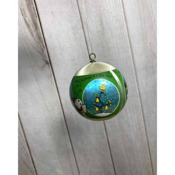 Vintage Snoopy Peanuts Woodstock 1980 Cute XMas Holiday Tree Christmas Ornament - Picture 1 of 16